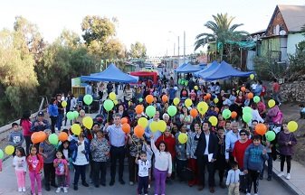 Comienza programa para recuperar espacios públicos en barrio de Andacollo