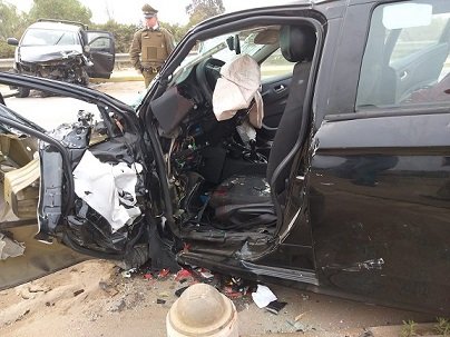 Triste fin de semana: Un padre y su hijo mueren en accidente de tránsito