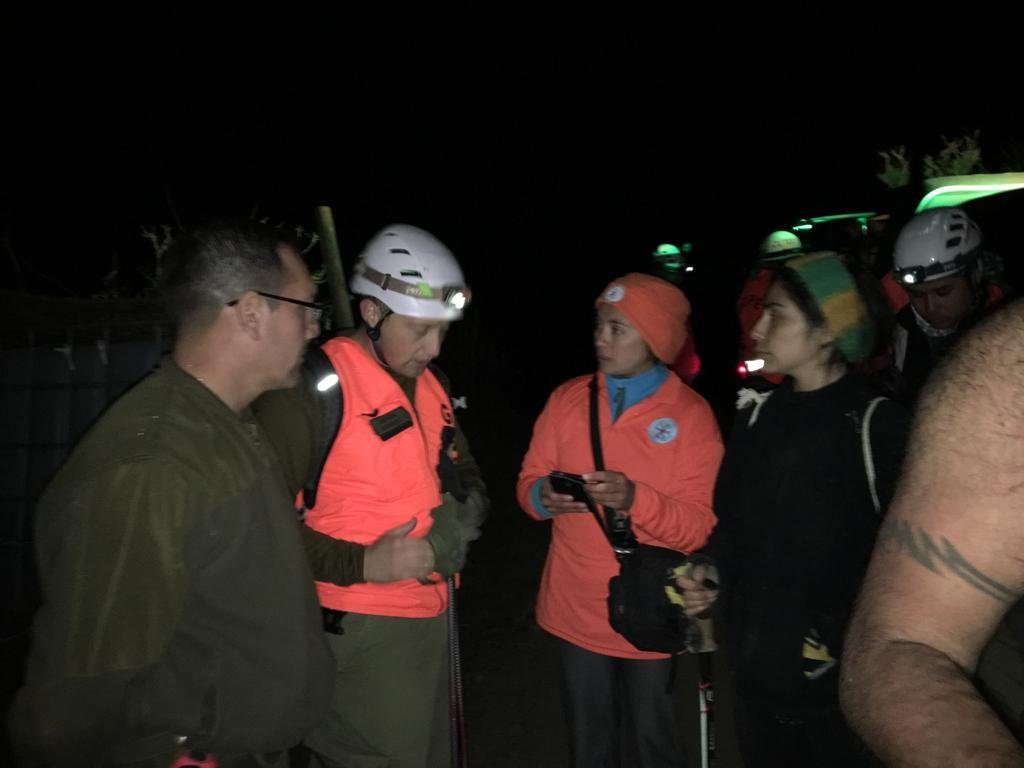 GOPE rescata a excursionistas desde Cerro Juan Soldado en La Serena