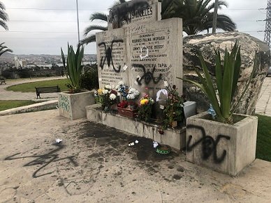 INDH evalúa querella criminal por ataque a Memorial de Los Ángeles en Coquimbo
