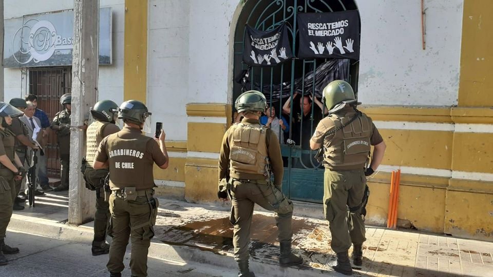 Denuncian contratación de “matones” para desalojar locatarios del Mercado Municipal de Coquimbo