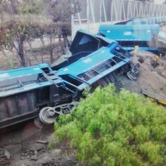 CMP informó sobre el descarrilamiento de 6 vagones ocurrido en el Puerto de Guayacán