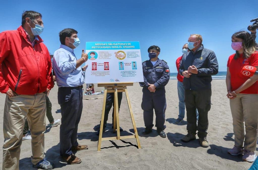 Gobierno presenta protocolo y guía de recomendaciones para el uso de las playas en contexto covid-19