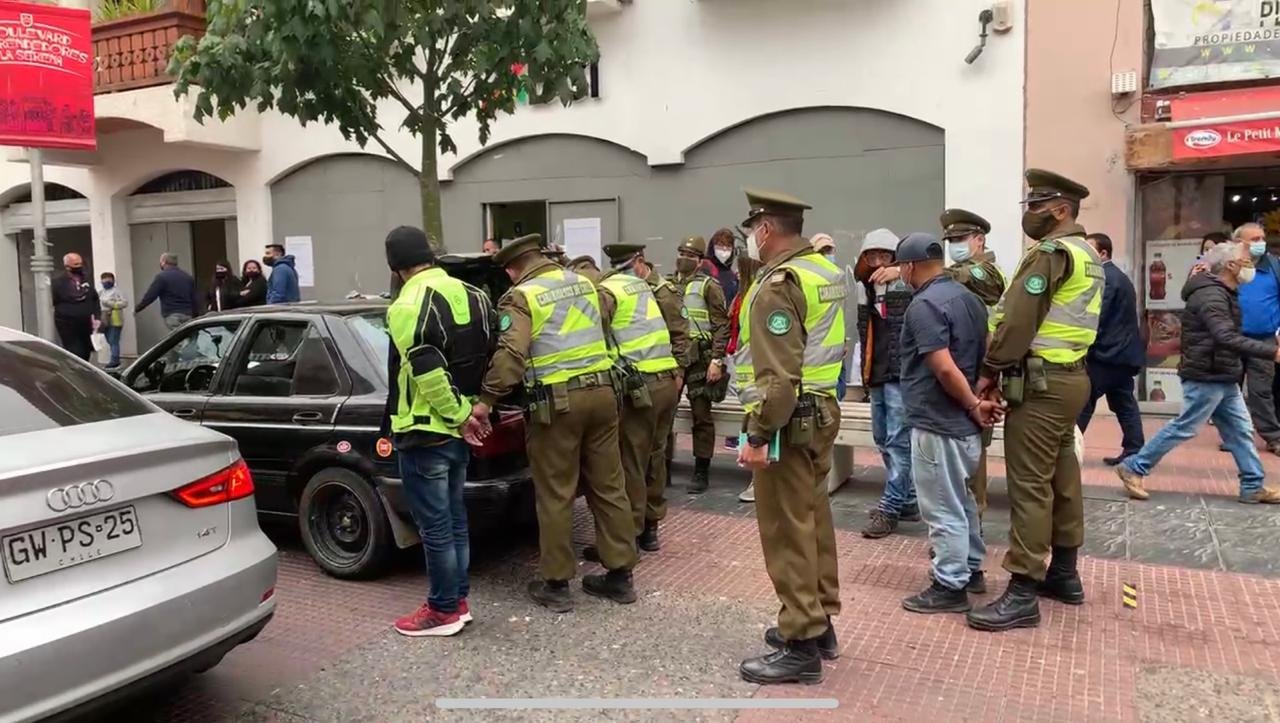 Control de Identidad deja a cuatro detenidos en el centro de La Serena