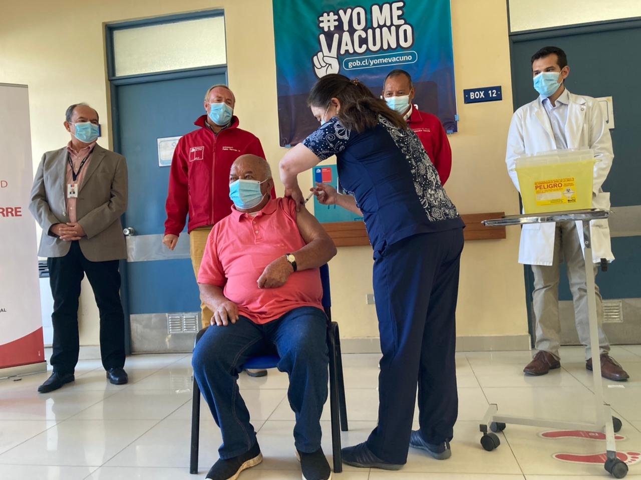 Comenzó el proceso de vacunación masiva en la región de Coquimbo