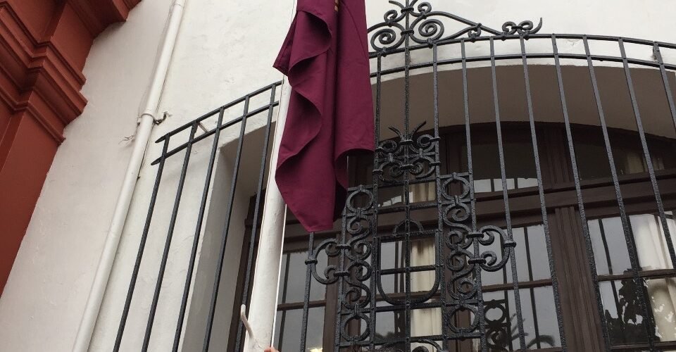 Municipalidad de La Serena da el vamos a su mes de aniversario con el izamiento de la bandera