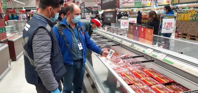 Fiestas Patrias: Autoridades fiscalizan supermercados y locales que venden carne