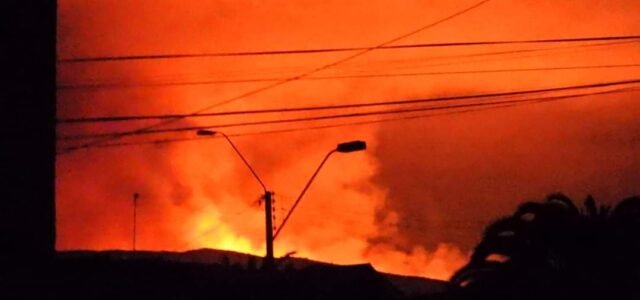 Inician trabajos de combate contra incendio forestal en Los Vilos