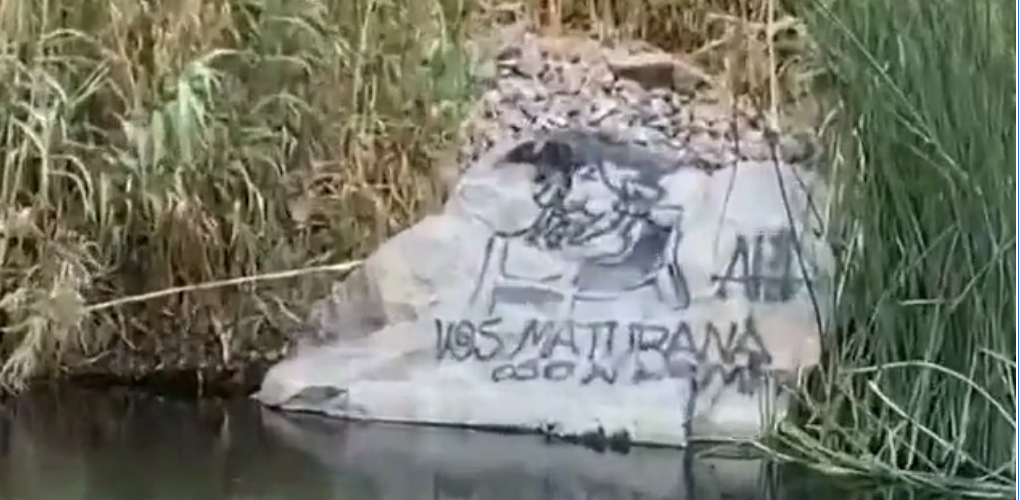 (VIDEO) Denuncian a hinchas de Coquimbo Unido por rayar piedras en Valle del Elqui