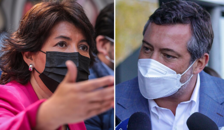 Yasna Provoste y Sebastián Sichel