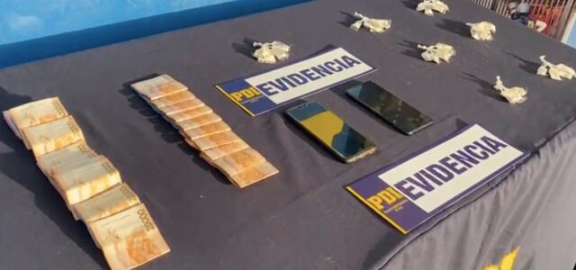 Pareja fue detenida en domicilio usado para vender drogas cerca de colegio de Las Compañías