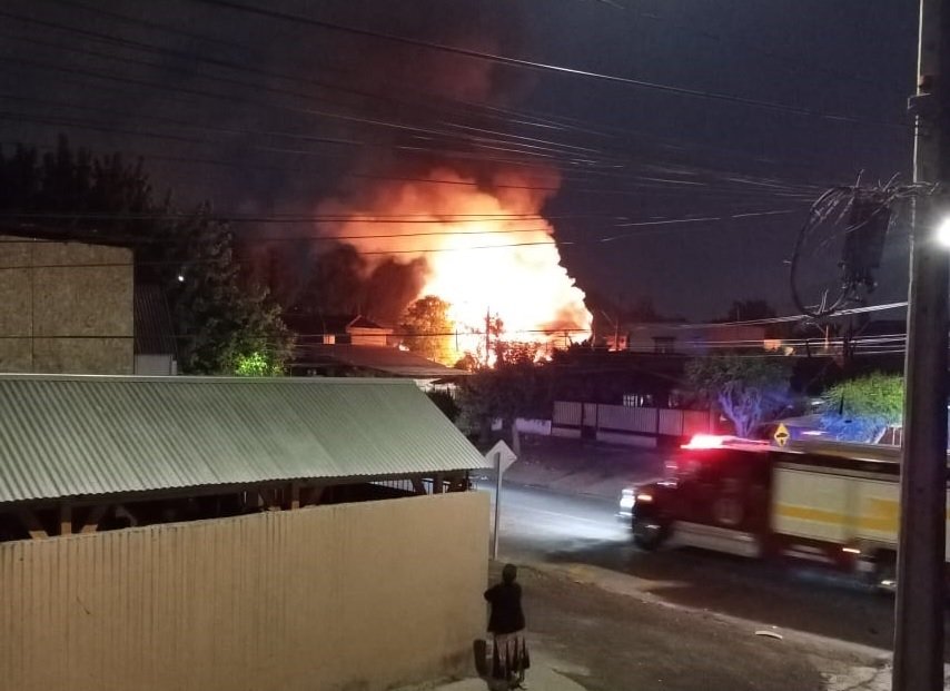 incendio Cerro Navia
