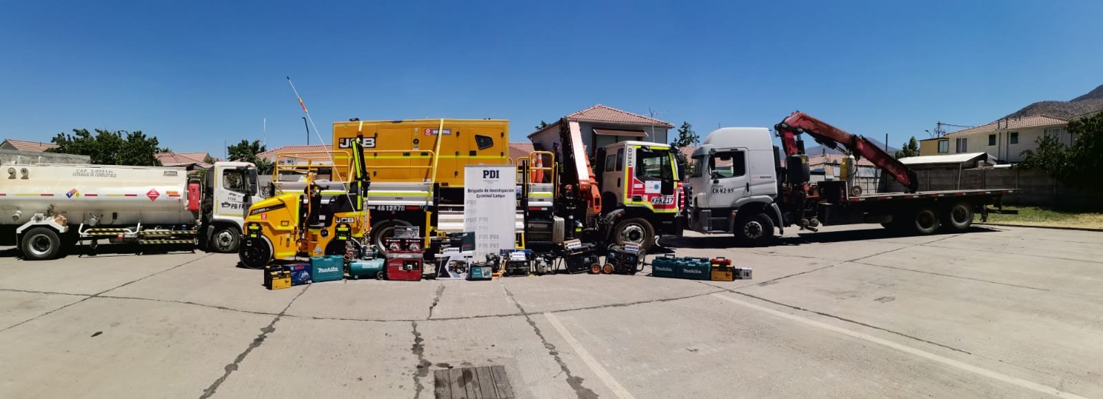 incautación maquinas