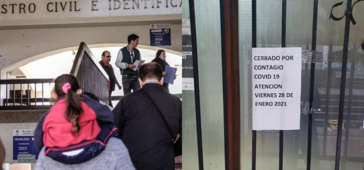 Registro Civil confirma nueve contagios por Covid-19 al interior de oficina en La Serena: Recinto estará cerrado hasta el 28 de enero