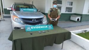 vehículo robado en Ovalle