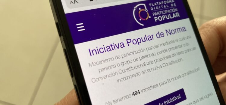 Hoy martes vence plazo para patrocinar Iniciativas Popular de Norma