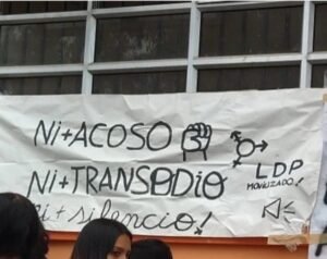 Manifestaciones en Liceo Diego Portales