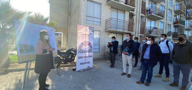 Subsidio Hogar Mejor: Comenzaron las obras de mejoramiento para tres condominios sociales de Coquimbo
