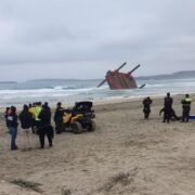 Capitán de Puerto de Los Vilos “Ya hemos podido encontrar la grúa y el generador a unos 120 metros de donde ocurrió el incidente ”