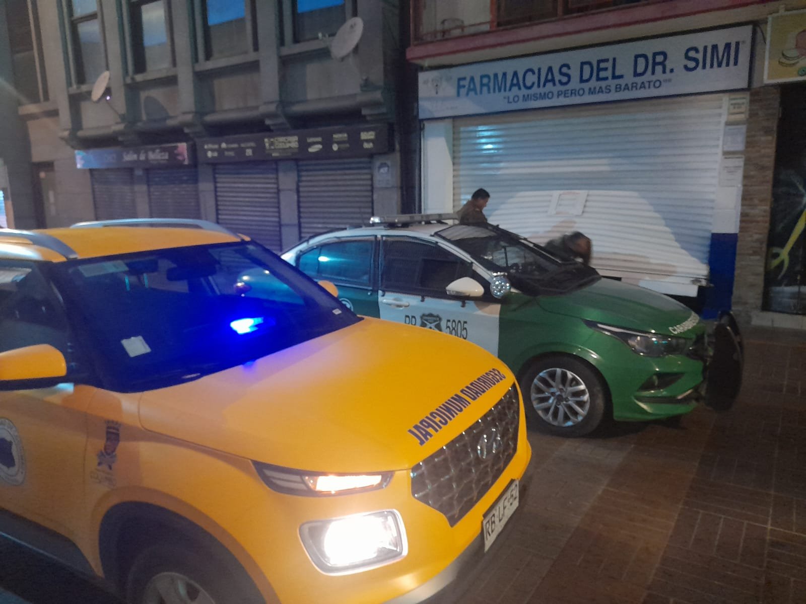 robo frustrado farmacia