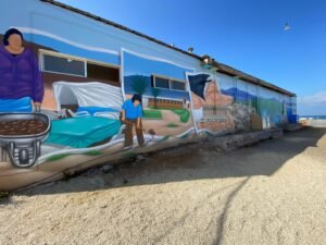Mural interactivo Caleta San Pedro
