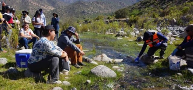 Minera Los Pelambres, Comunidad de Camisas y El Arrayán inician segunda etapa de monitoreo participativo de calidad del agua