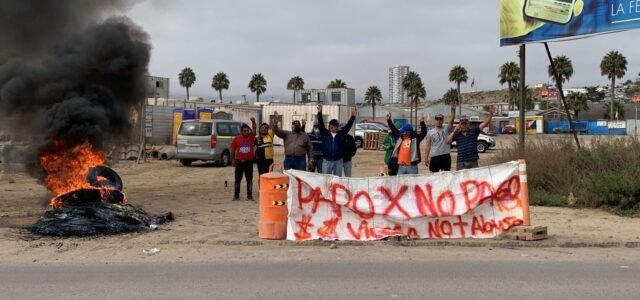 Obra de la costanera de Coquimbo se mantiene en paro por no pago de sueldos