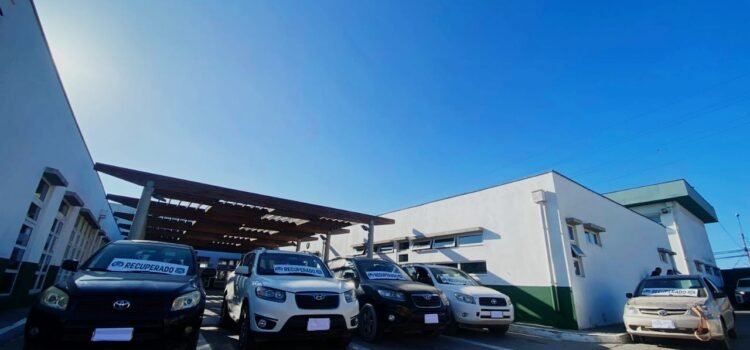 Cinco vehículos robados en la conurbación fueron recuperados por Carabineros