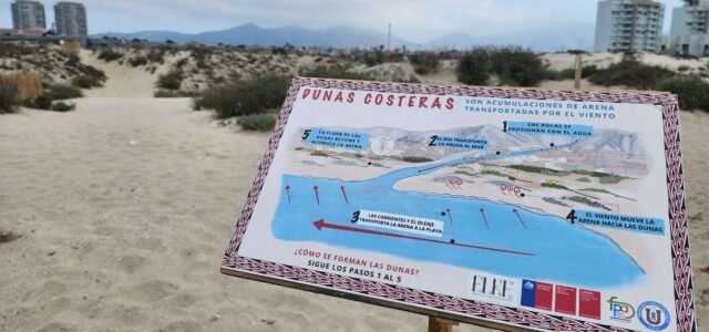 Recuperan Dunas de La Herradura usando iconografía Diaguita
