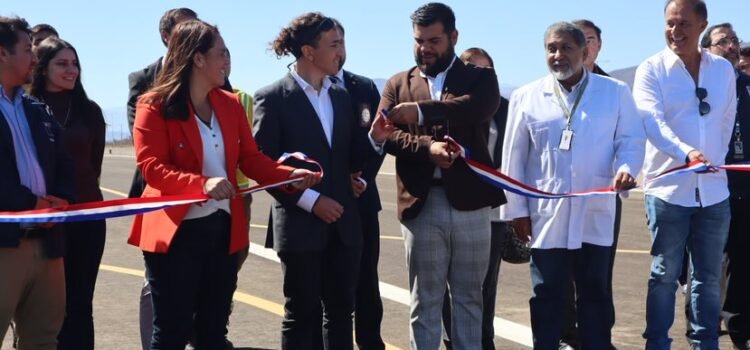Fueron inauguradas las obra de conservación de Aeródromo El Tuquí en Ovalle