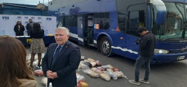 Fiscalización a bus interprovincial terminó con 11 detenidos en Coquimbo