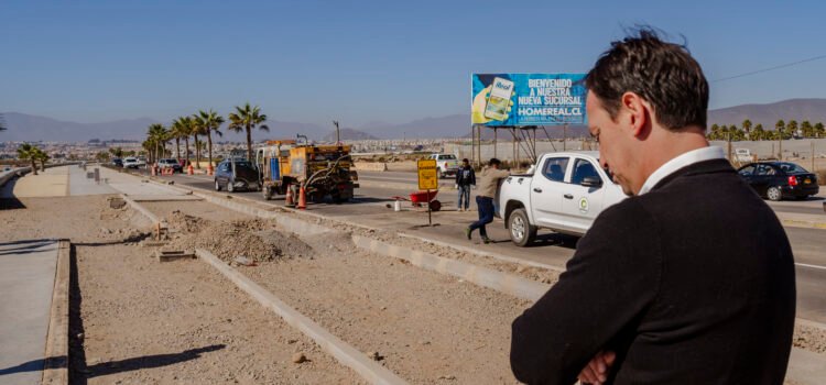 Alcalde Manouchehri exige al MOP reiniciar las obras abandonadas en borde costero de Coquimbo