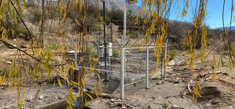 Las compuertas Araya y Batuco ya están operativas en valle alto de Salamanca