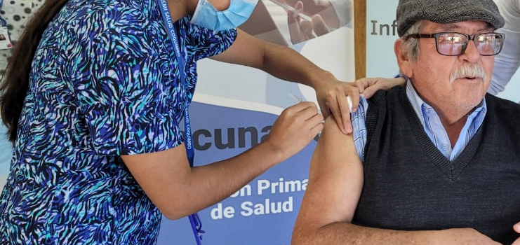 Más de 55 mil personas mayores aún no se vacunan contra la Influenza