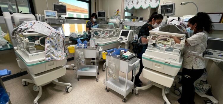 Nacen en buenas condiciones los primeros trillizos de la comuna en lo que va del año