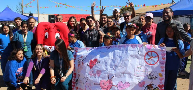 Multitudinaria celebración del Mes del Corazón en localidad de El Romero