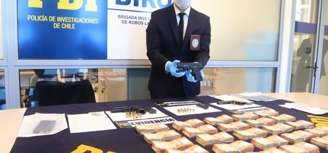 PDI allana casa en sector de La Herradura y desbarata banda criminal