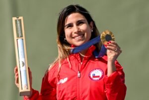 Francisca Crovetto - Tiro Skeet - Premiación - Crédito Santiago Bahamonde COCH 1