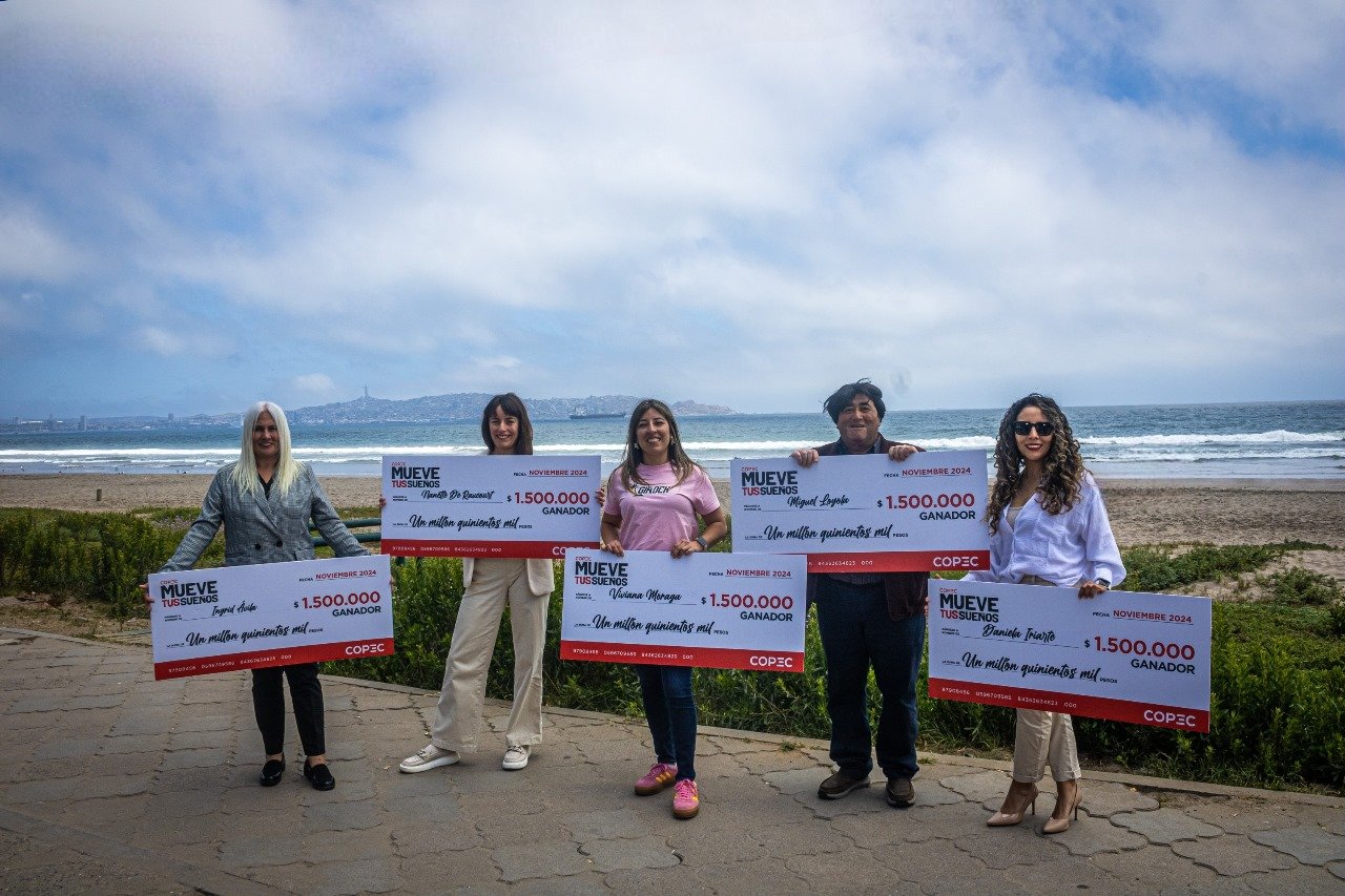 Programa “Copec Mueve Tus Sueños” premia a emprendedores locales en Coquimbo