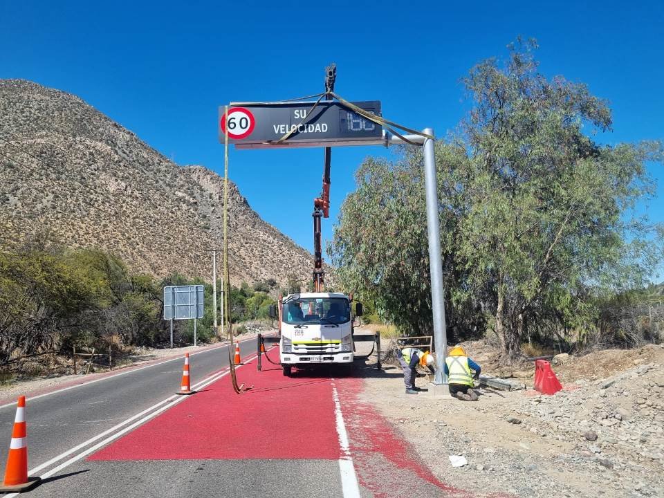 MOP instalará 8 radares de velocidad en Ruta 41 CH para mejorar la seguridad vial