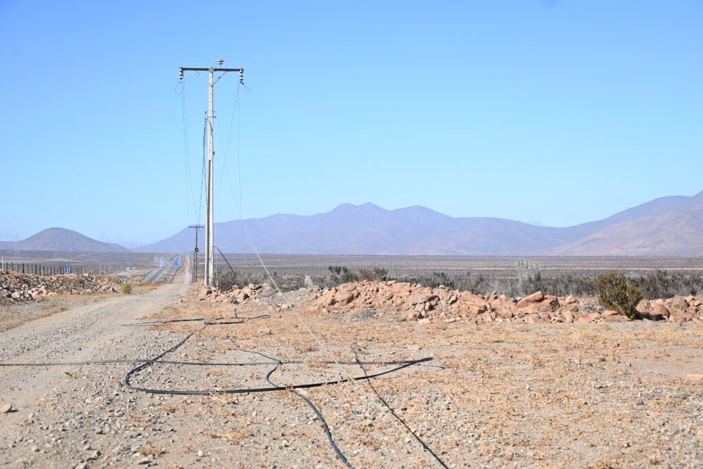 Robo de cables en La Higuera 05