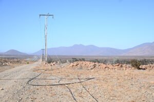 Robo de cables en La Higuera 05