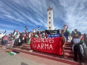 1. Manifestación por Gaza en La Serena