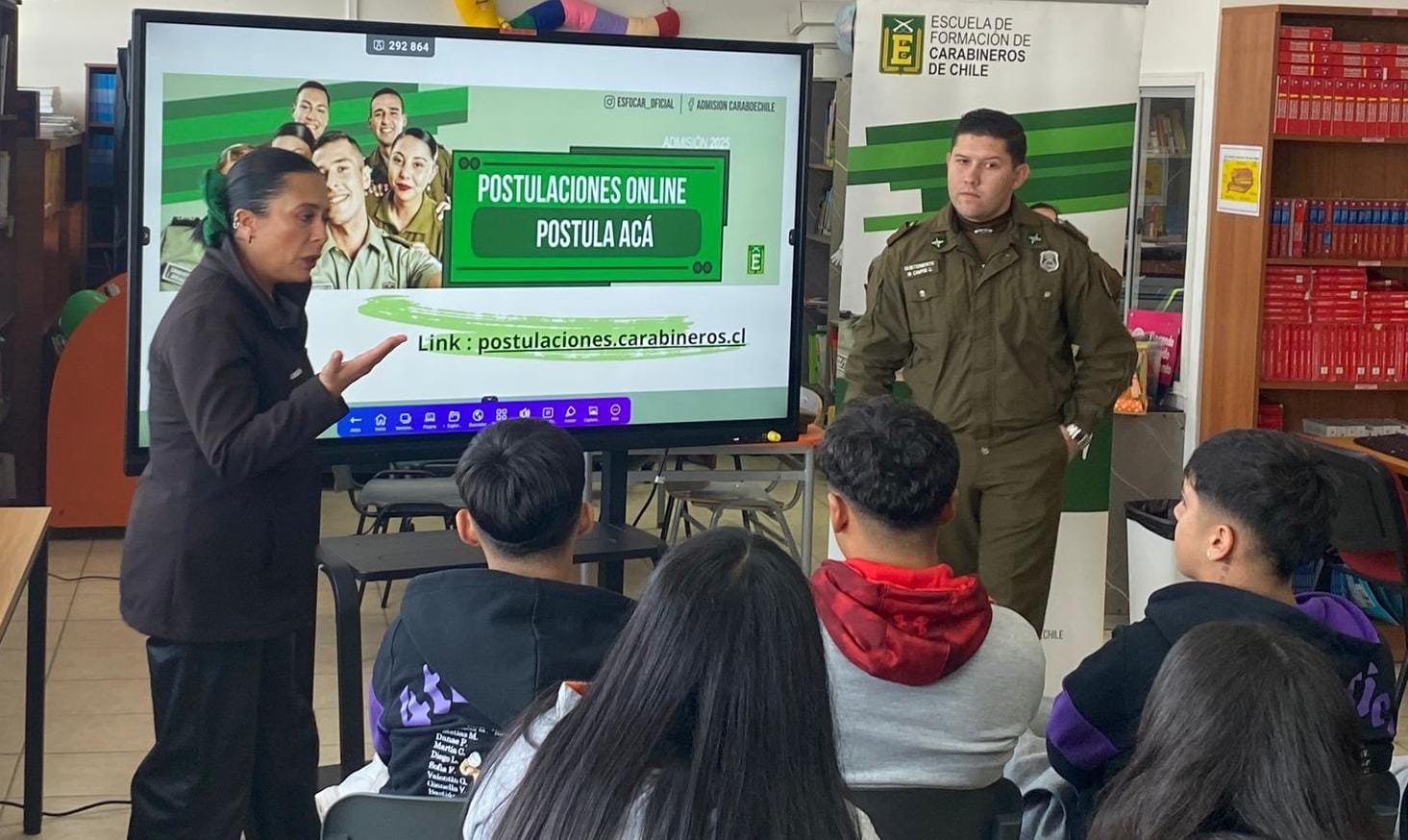 Con postulaciones online y abiertas todo el año Carabineros busca atraer postulantes