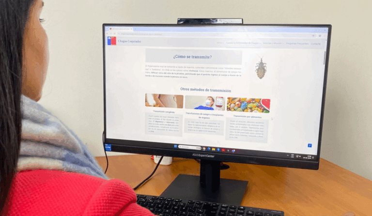 Portal web sobre el mal de Chagas marca un hito regional y fortalece la prevención en Coquimbo