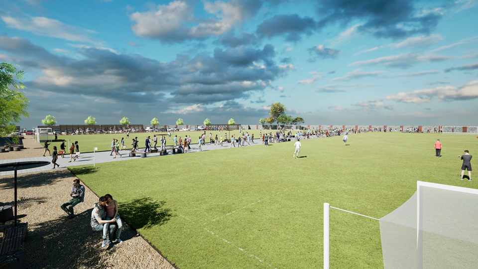 Histórica inversión municipal continúa transformando La Pampilla de Coquimbo