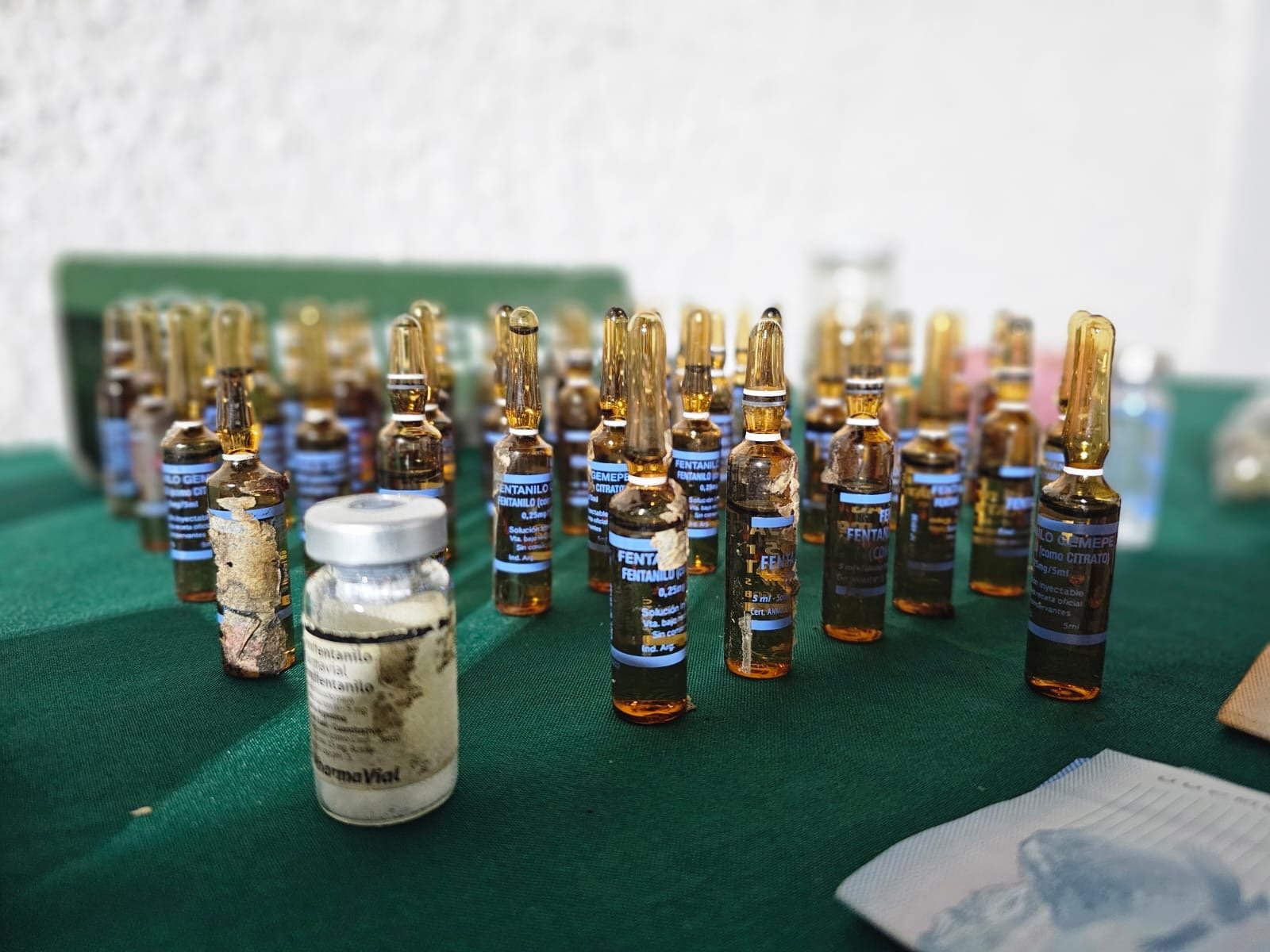Decomisan cerca de 50 ampollas de fentanilo en Ovalle y detienen a hombre con amplio prontuario policial