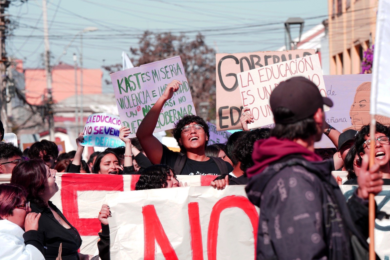 Profesores de la región adhirieron a la movilización de los estudiantes