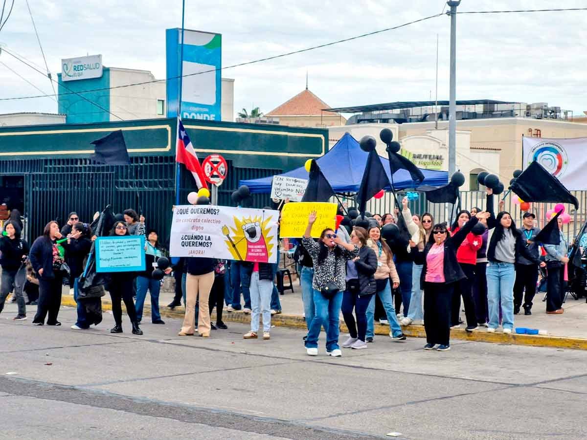 16 días de Huelga: Sindicato de Clínica Elqui acusa desgaste físico y emocional