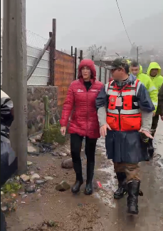 Por crecida del Río Elqui: municipio de La Serena evacuó preventivamente a 15 personas de Valle de Los Ángeles y El Hinojal
